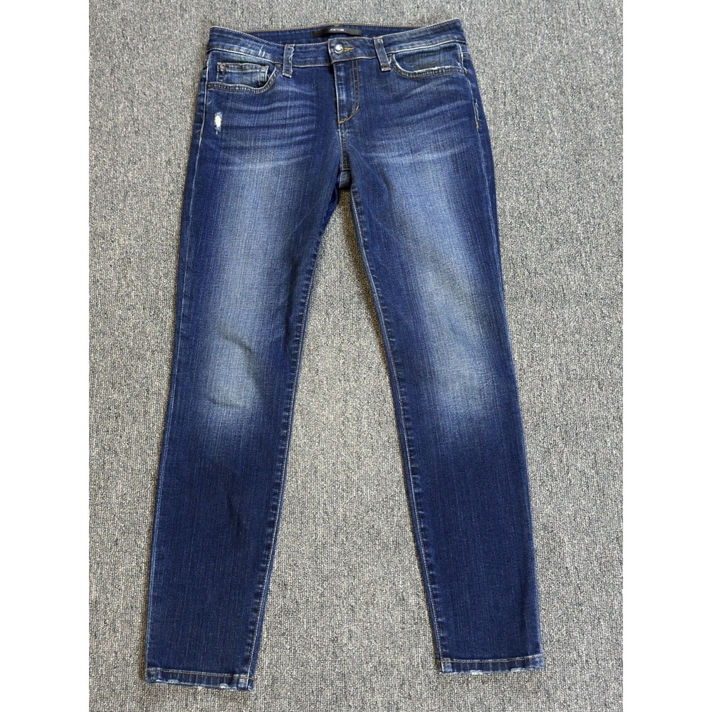 Joes Jeans Women's Skinny‎ Ankle Margaux Blue Denim Size 27 Stretch Mid Rise